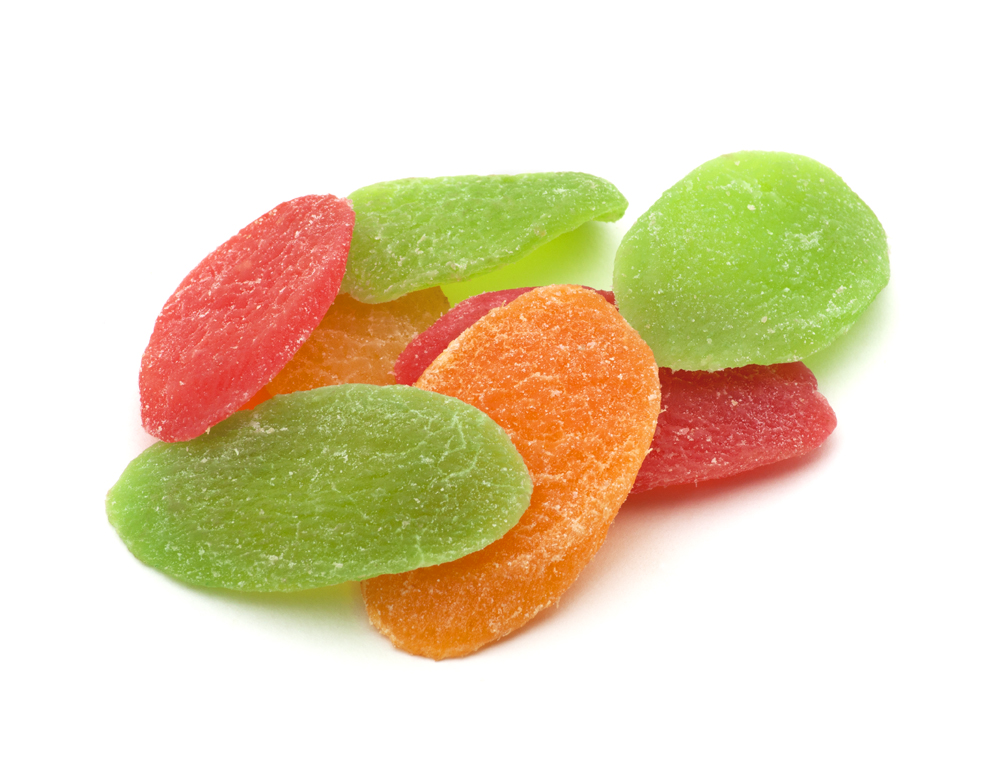 Kandierte Früchte Ananas 