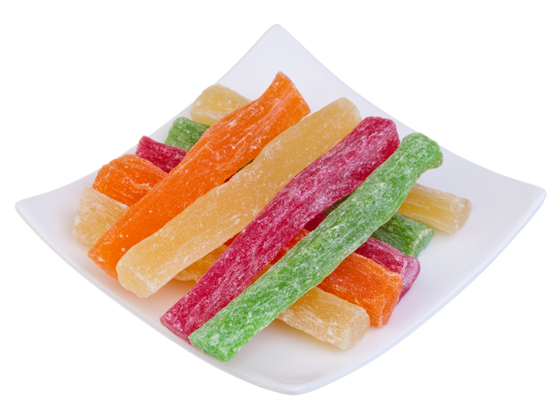 Kandierte Früchte Ananas 